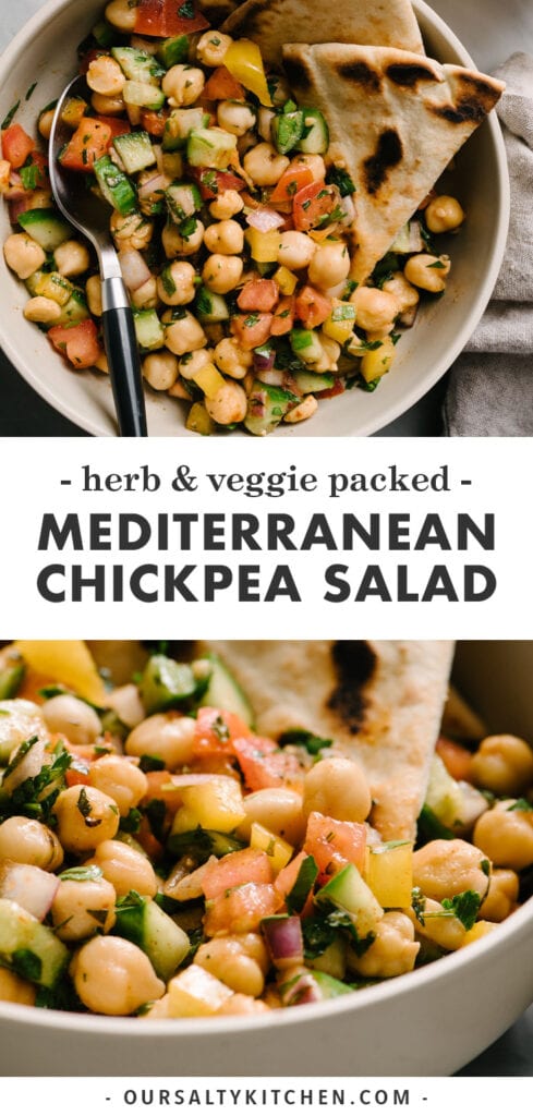 Mediterranean Chickpea Salad