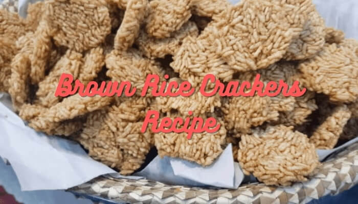 Brown Rice Crackers Recipe