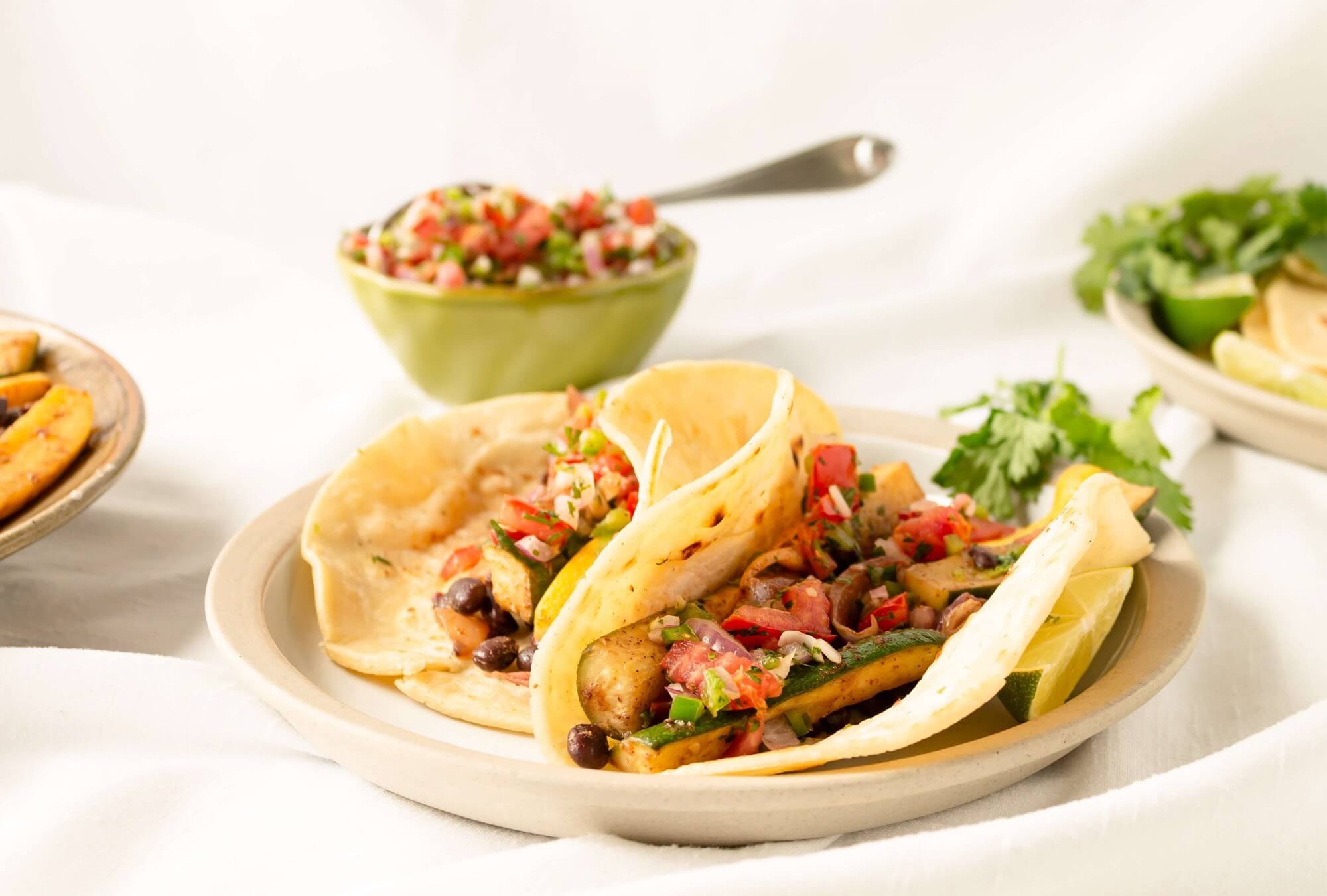 Vegetarian Tacos Mexican Recipe